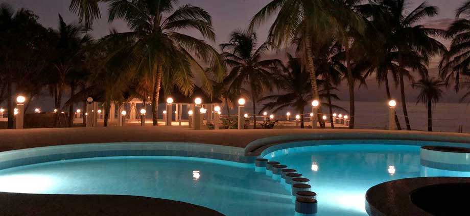 Bar de l'hôtel les Hibiscus