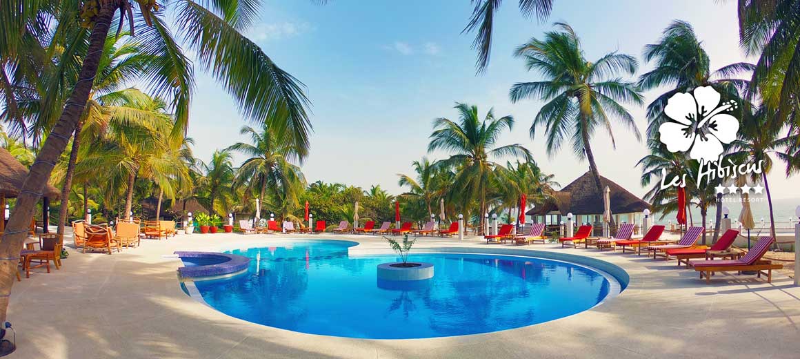 Hôtel de luxe Cap Skirring Kabrousse Sénégal Hôtel de luxe les Hibiscus à Cap Skirring sud du Sénégal, confort et services haut de gamme pour des vacances unique au Sénégal