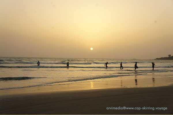 plage de cap skirring vacances sénégal
