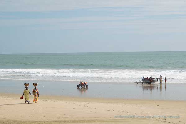plage de cap skirring vacances sénégal